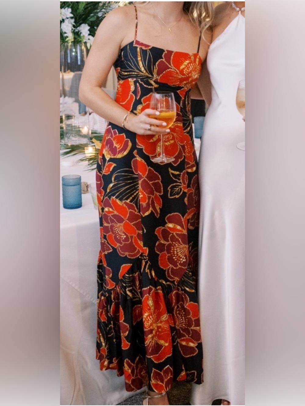 FARM Rio Shiny Chita Maxi Dress